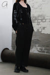 Archivio J.M.Ribot Handmade Embroidered sweater KN38/RI